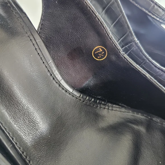 Womens Closed Toe Ankle Strap Heels Pointed Toe Pumps Shoes Slingback High Heel - Picture 8 of 8